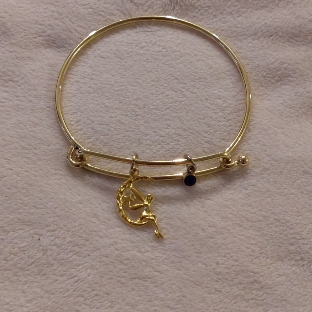 Rin's Unique Boutique - Gold Tone - September - Fairy Charm Bracelet